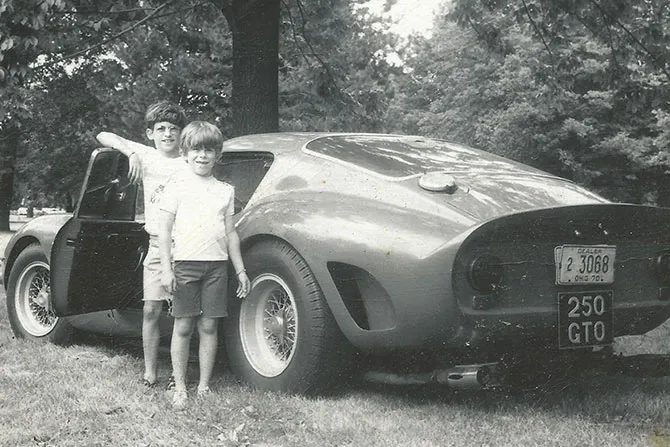 Great period pictures from the Stayman family of the 250 GTO