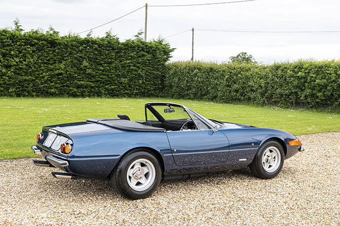 Ferrari Daytona Spyder conversion finds a new home