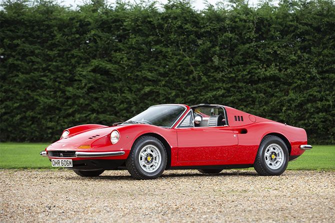 A very low mileage Ferrari Dino 246 GTS in fantastic condition comes into stock